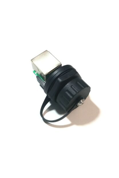 Su Toz Geçirmez Rj45 Pano Ethernet Fişi Soketi Çift Taraflı