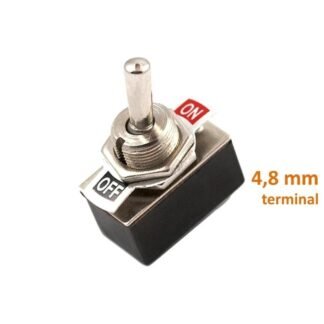 Aç/kapa On/off Göstergeli Metal Toggle Anahtar Tip09
