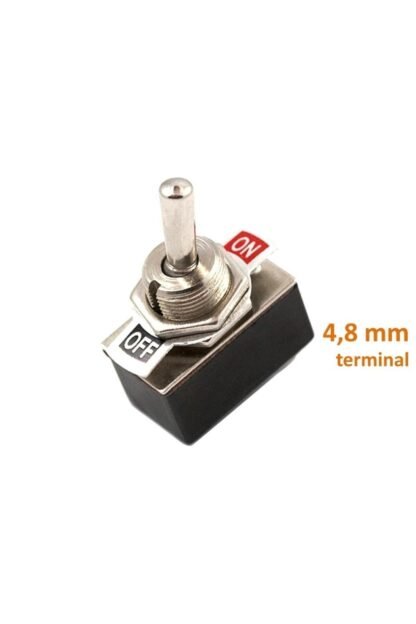 Aç/kapa On/off Göstergeli Metal Toggle Anahtar Tip09