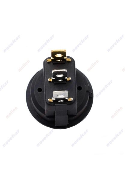 Anahtar Yuvarlak Orta 12v Işıklı Mavi Yuv.led Tip33 - Görsel 3