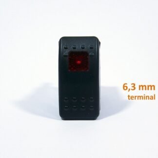 Aç/kapa Marine Switch Işıklı Korumalı 12-24v Tip44