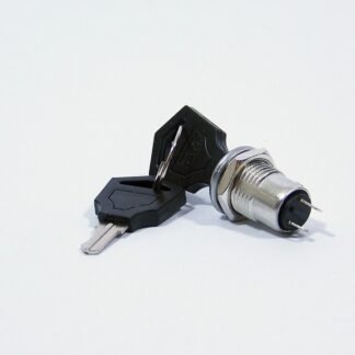 Aç/kapa 1/0 Çift Anahtarlı Key Switch Metal Gövdeli Tip46