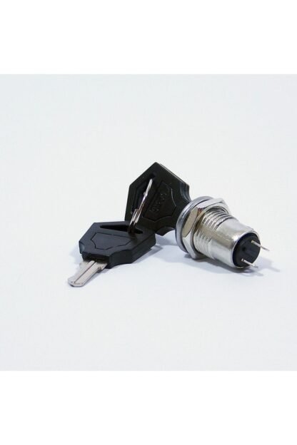 Aç/kapa 1/0 Çift Anahtarlı Key Switch Metal Gövdeli Tip46