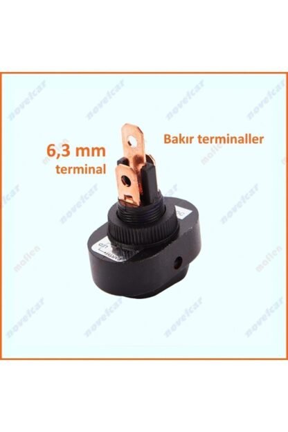 Aç/kapa Çıt/çıt 12v Işıklı Anahtar 25amper Mavi Ledli Tip62 - Görsel 4