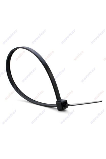 Cırt Kelepçe Kablo Bağı 2,5mm X 20cmboy Siyah - Görsel 3