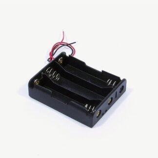 Üçlü 18650 Lion Pil Yuvası Tutucu Açık Tip Kablolu
