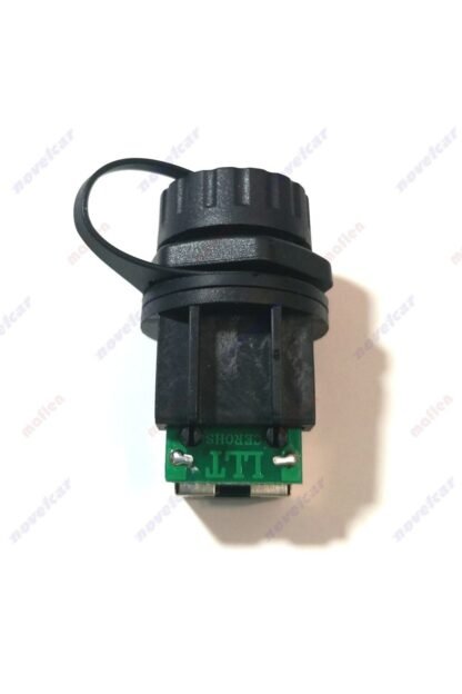 Su Toz Geçirmez Rj45 Pano Ethernet Fişi Soketi Çift Taraflı - Görsel 2
