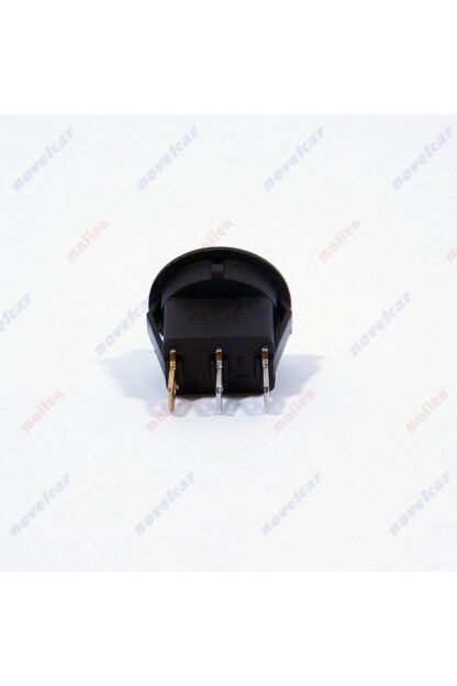 Anahtar Yuvarlak Orta 12v Işıklı Sarı Yuv.led Tip55 - Görsel 3